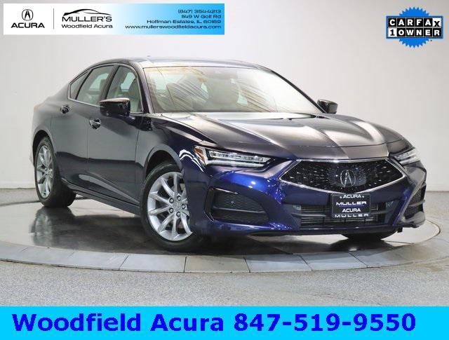 used 2021 Acura TLX car, priced at $27,350