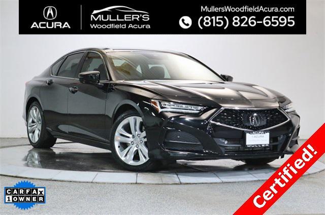 used 2023 Acura TLX car, priced at $33,220