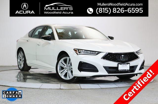 used 2021 Acura TLX car, priced at $24,952