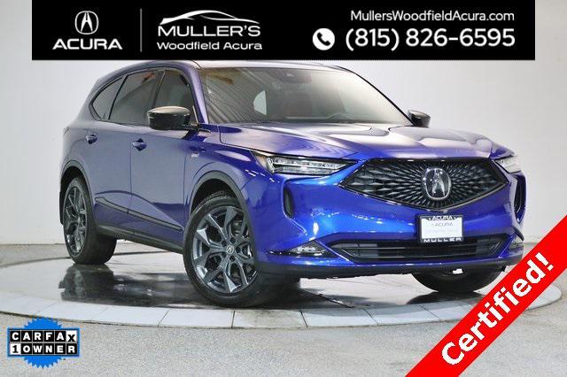 used 2022 Acura MDX car, priced at $40,692