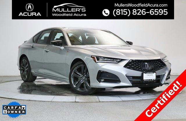 used 2021 Acura TLX car, priced at $34,850