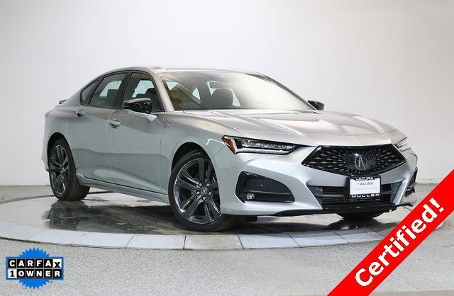 used 2021 Acura TLX car, priced at $34,850