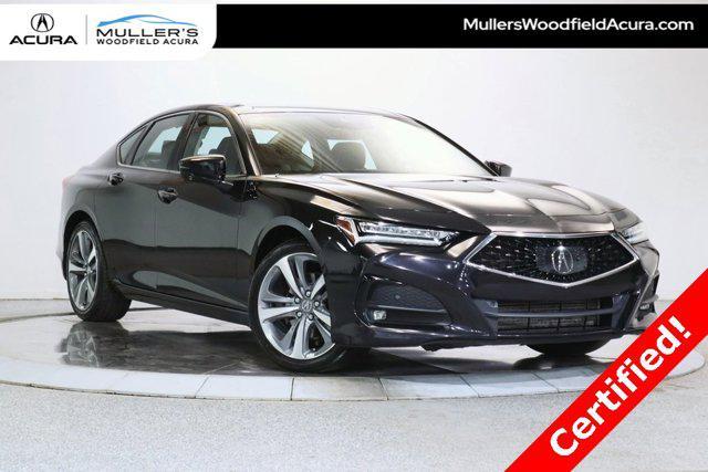used 2021 Acura TLX car, priced at $28,220