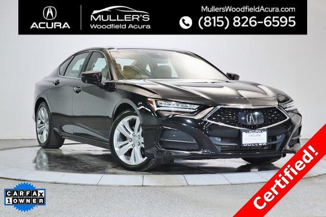 used 2021 Acura TLX car, priced at $27,454