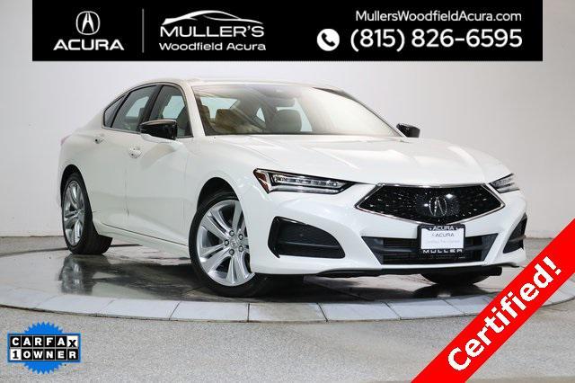 used 2021 Acura TLX car, priced at $27,545