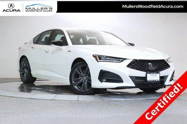 used 2023 Acura TLX car, priced at $33,440