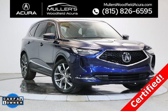 used 2022 Acura MDX car, priced at $38,952