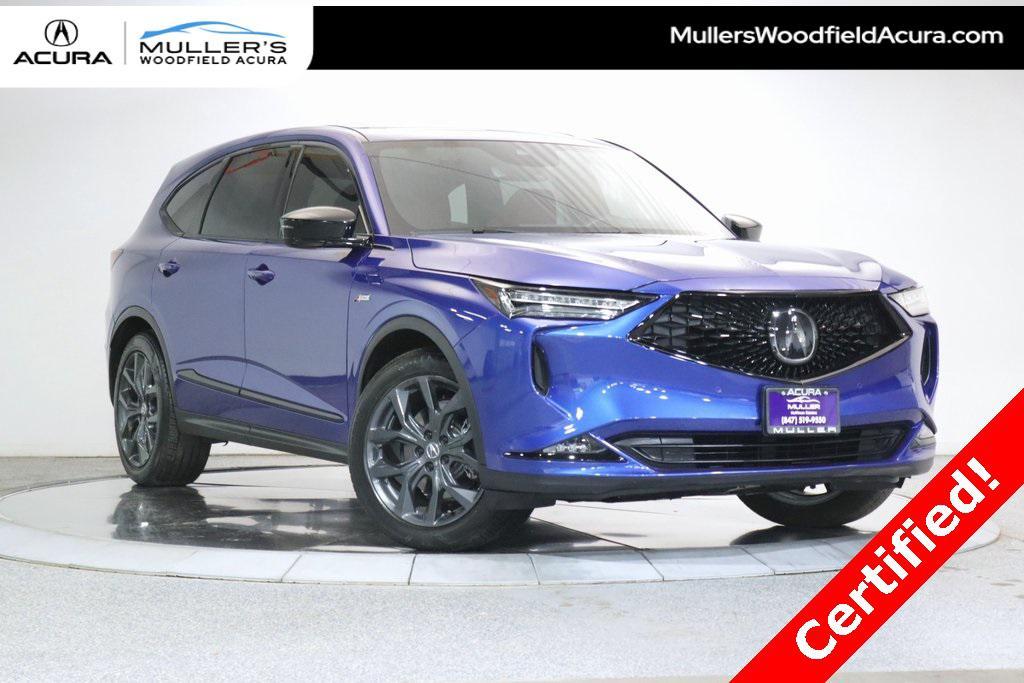 used 2023 Acura MDX car, priced at $43,750