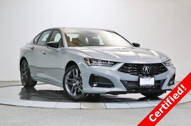 used 2024 Acura TLX car, priced at $43,750