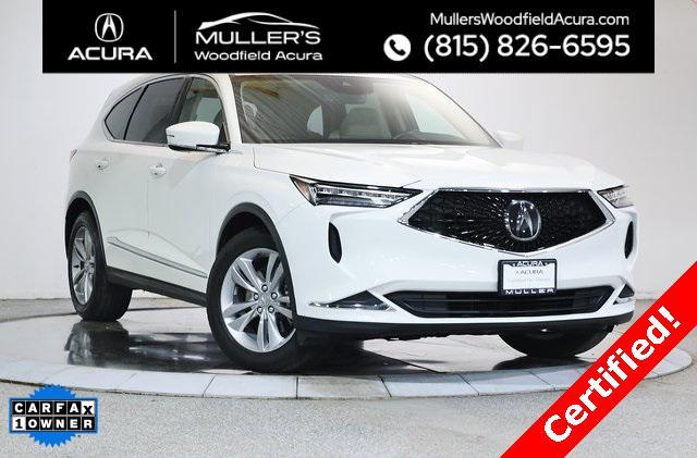 used 2022 Acura MDX car, priced at $36,440