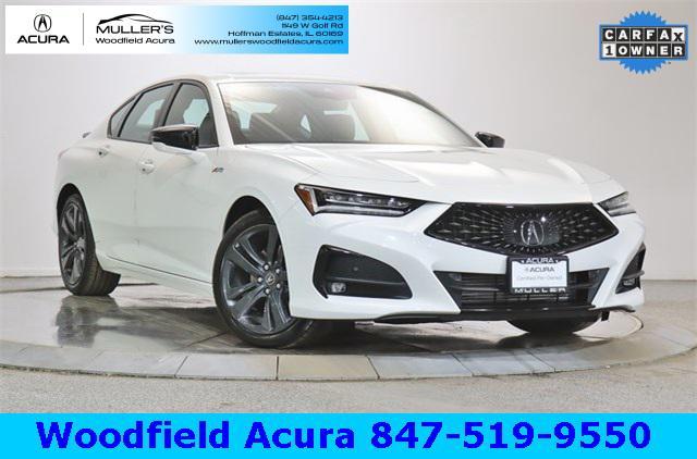 used 2023 Acura TLX car, priced at $41,450
