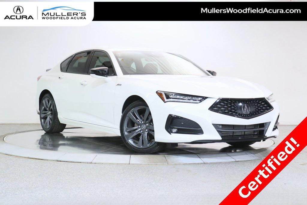 used 2022 Acura TLX car, priced at $35,625