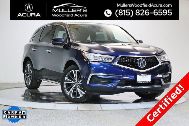 used 2020 Acura MDX car, priced at $28,707