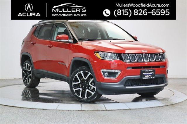 used 2018 Jeep Compass car, priced at $19,231