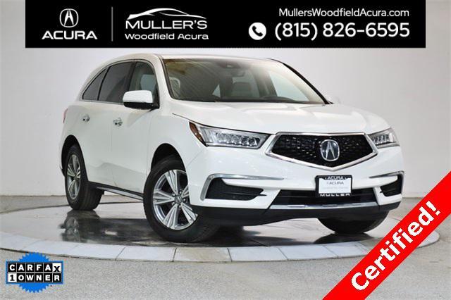 used 2020 Acura MDX car, priced at $27,325