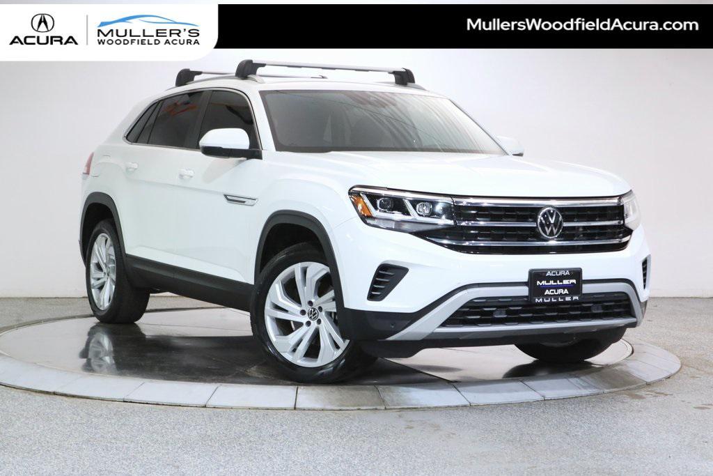 used 2021 Volkswagen Atlas Cross Sport car, priced at $24,650
