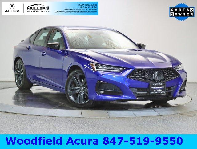 used 2021 Acura TLX car, priced at $31,752