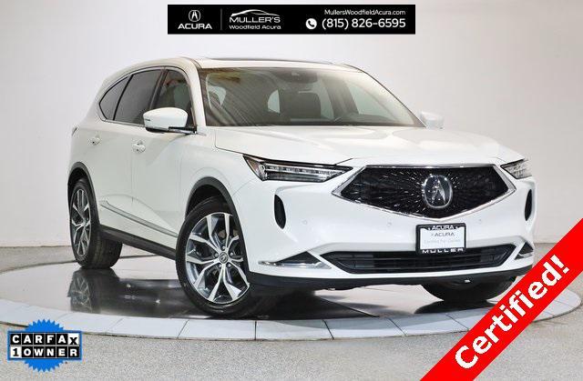 used 2022 Acura MDX car, priced at $37,348