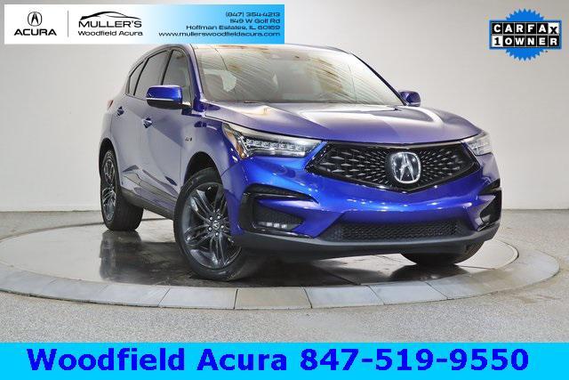 used 2021 Acura RDX car, priced at $30,304