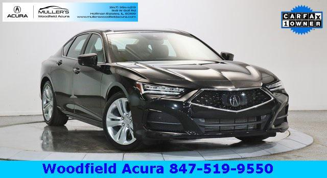 used 2021 Acura TLX car, priced at $30,625