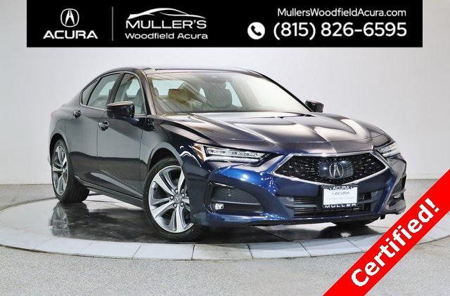 used 2021 Acura TLX car, priced at $30,950