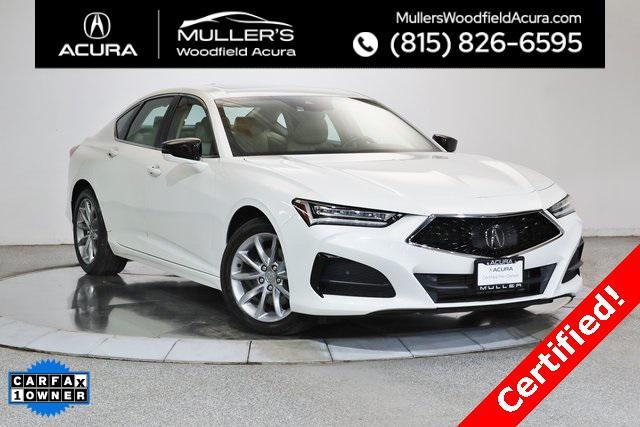 used 2021 Acura TLX car, priced at $27,450