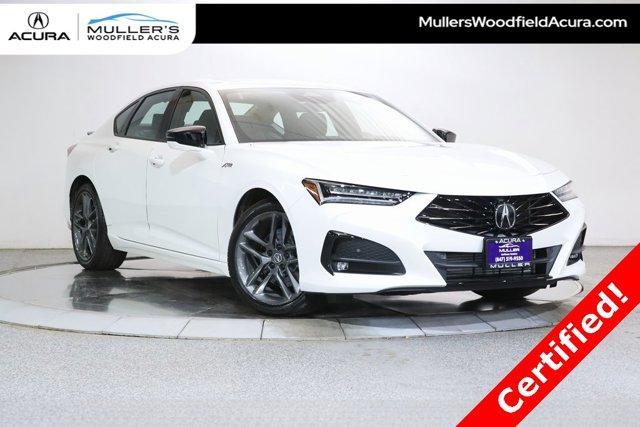 used 2025 Acura TLX car, priced at $43,950