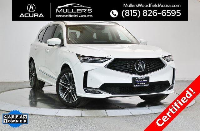 used 2025 Acura MDX car, priced at $59,454