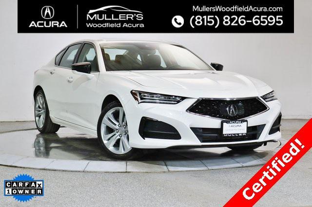 used 2021 Acura TLX car, priced at $28,315