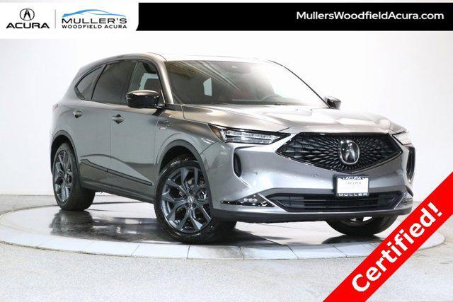 used 2024 Acura MDX car, priced at $52,750
