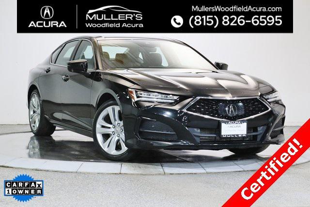 used 2021 Acura TLX car, priced at $30,542