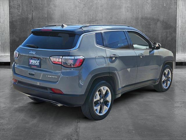 used 2021 Jeep Compass car, priced at $17,592