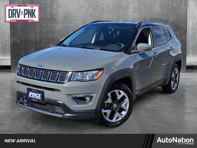 used 2021 Jeep Compass car, priced at $17,592