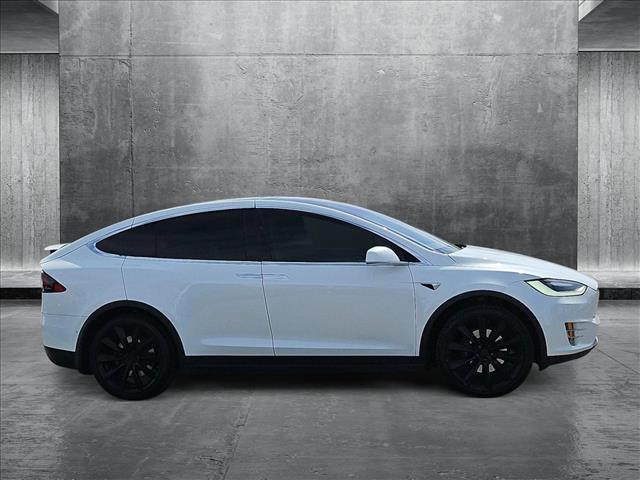 used 2017 Tesla Model X car, priced at $28,222