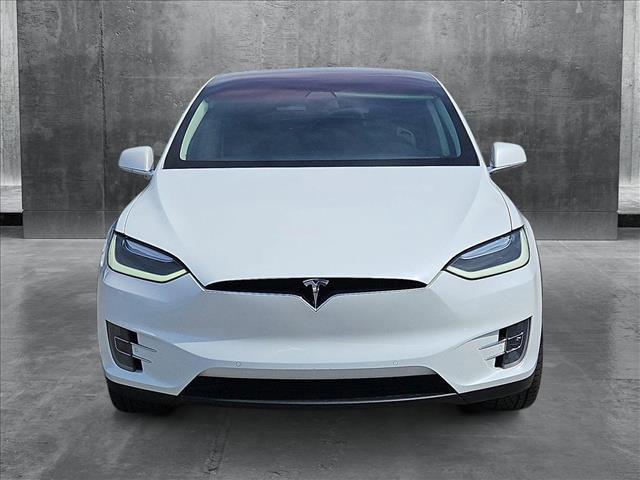 used 2017 Tesla Model X car, priced at $28,222