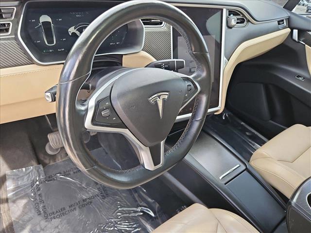 used 2017 Tesla Model X car, priced at $28,222