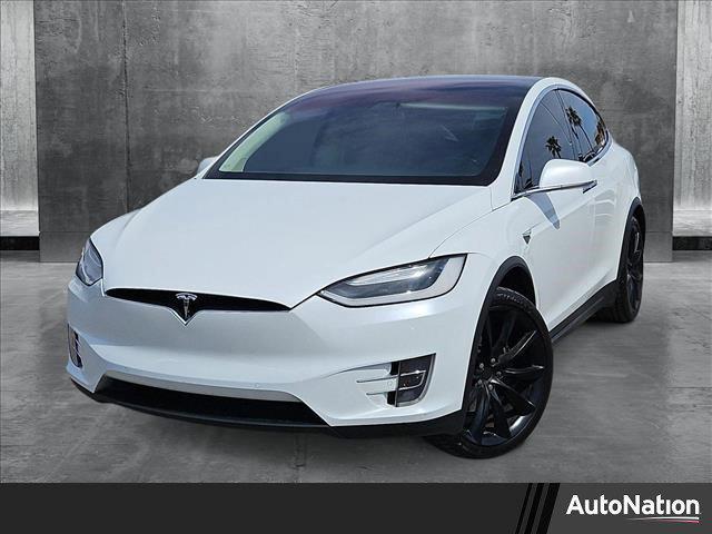 used 2017 Tesla Model X car, priced at $28,222
