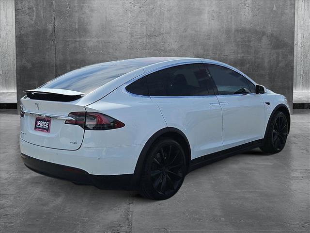 used 2017 Tesla Model X car, priced at $28,222