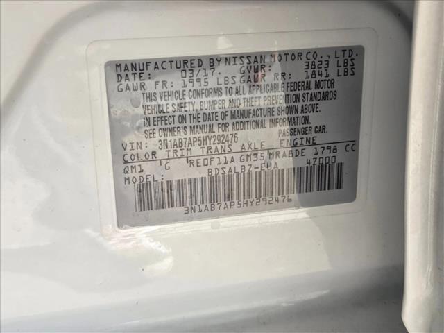 used 2017 Nissan Sentra car, priced at $12,538