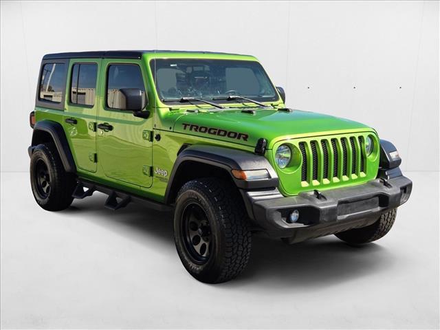 used 2018 Jeep Wrangler Unlimited car, priced at $24,137
