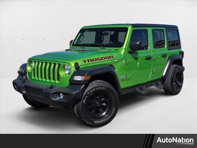 used 2018 Jeep Wrangler Unlimited car, priced at $24,467