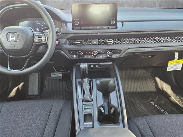 new 2025 Honda Accord car, priced at $30,851