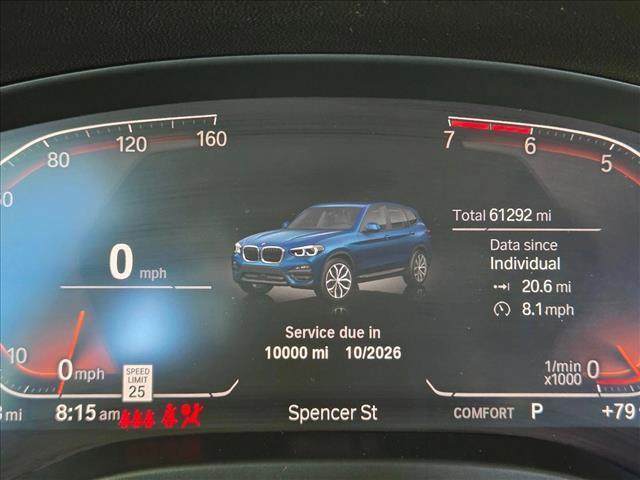 used 2020 BMW X3 car, priced at $22,830