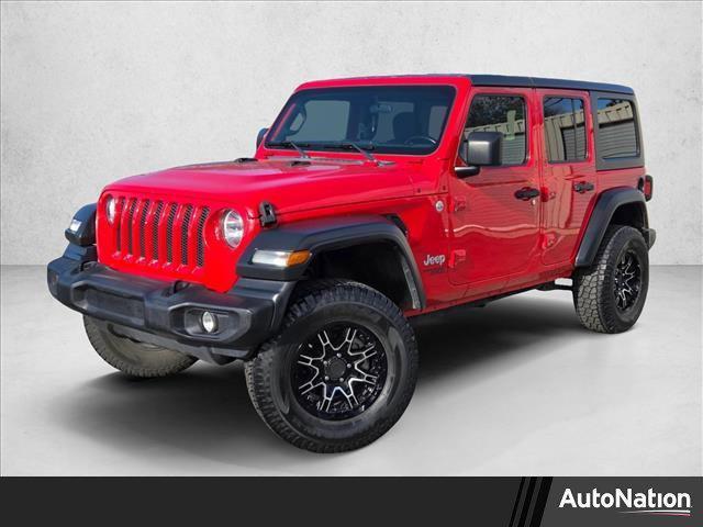 used 2020 Jeep Wrangler Unlimited car, priced at $22,995