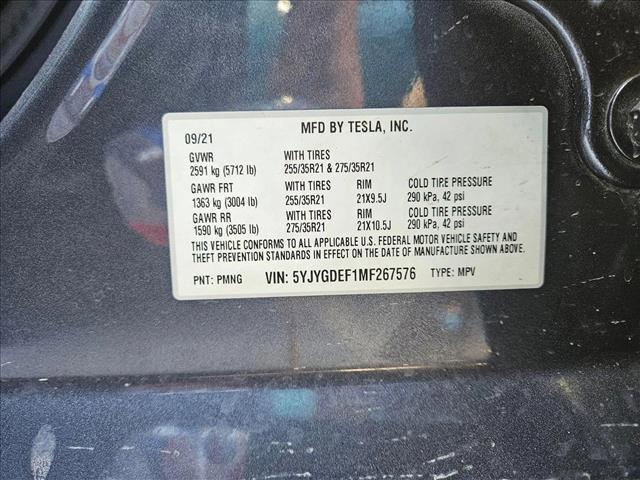 used 2021 Tesla Model Y car, priced at $28,995