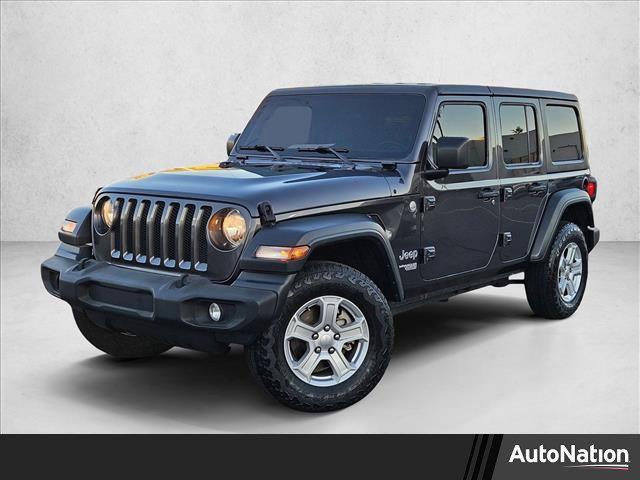 used 2018 Jeep Wrangler Unlimited car, priced at $21,552