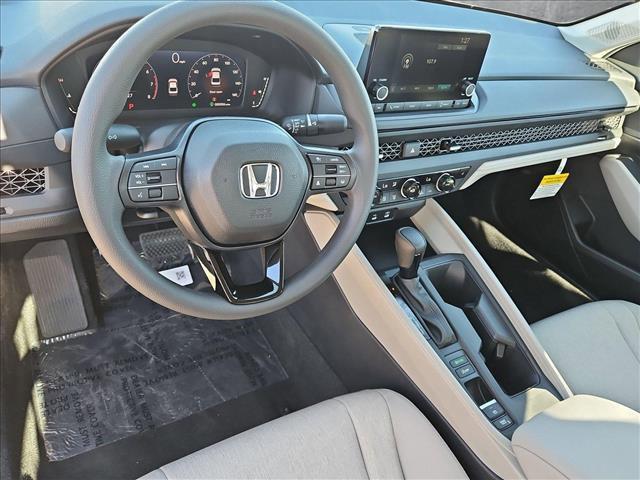 new 2025 Honda Accord car, priced at $31,655