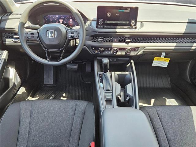 new 2025 Honda Accord car, priced at $30,851
