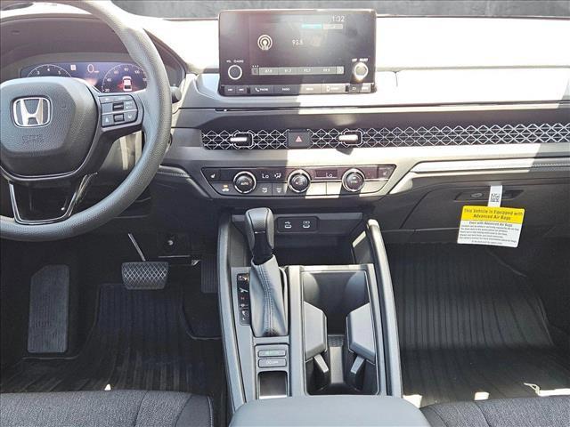 new 2025 Honda Accord car, priced at $30,851