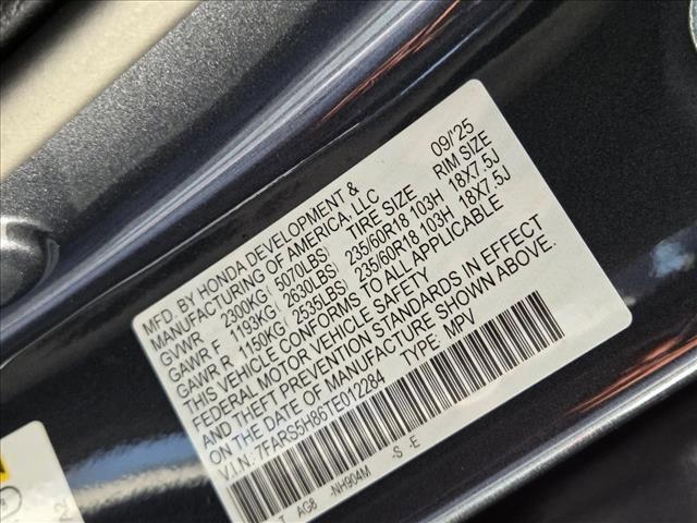 new 2026 Honda CR-V Hybrid car, priced at $38,528